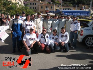 Foto gruppo Proracing Elba 2007