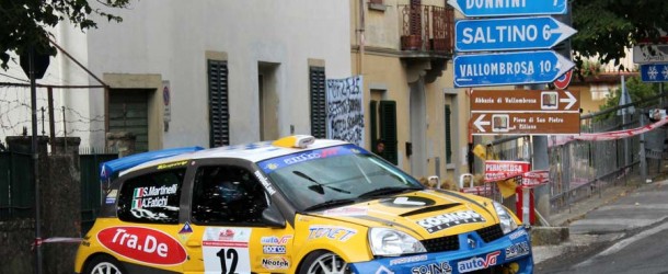 Rally di Reggello 2012: Fatichi va a podio